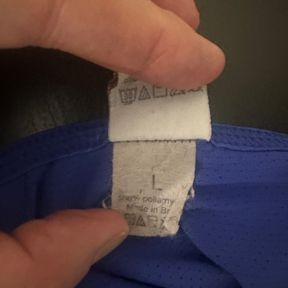 Tulio Tank Top Large Gently worn 100% polyamide pinpoint mesh 21" armpit s - Picture 3 of 3